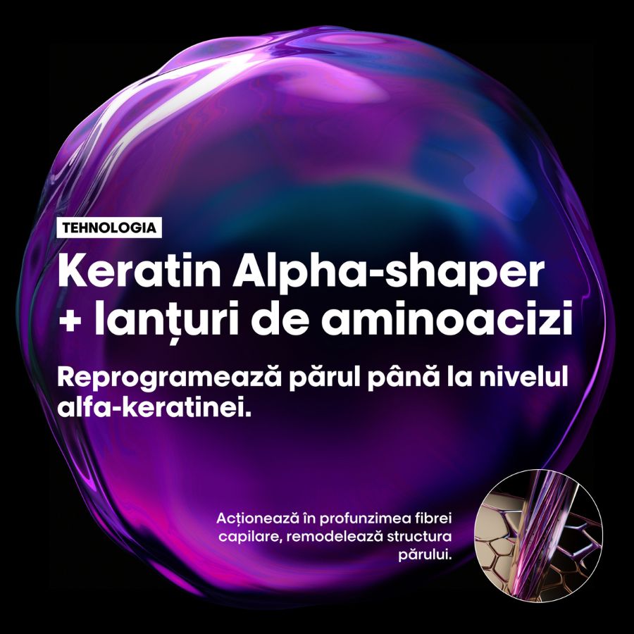 L’Oreal Professionnel Serie Expert Keratin Alpha Sleek Mask 250ml - Masca Profesionala