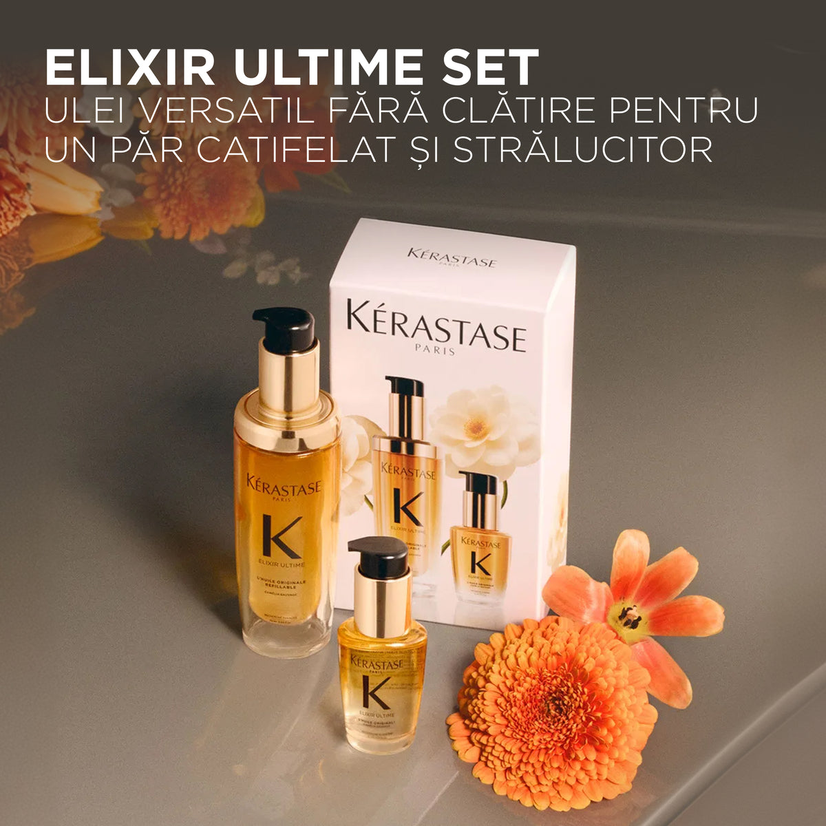Kerastase Elixir Ultime Duo Spring Set - Ulei de par 75ml + Ulei de par 30ml
