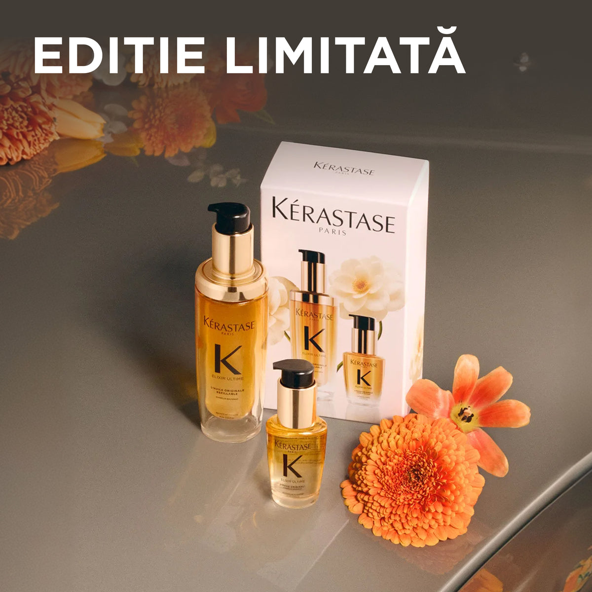 Kerastase Elixir Ultime Duo Spring Set - Ulei de par 75ml + Ulei de par 30ml
