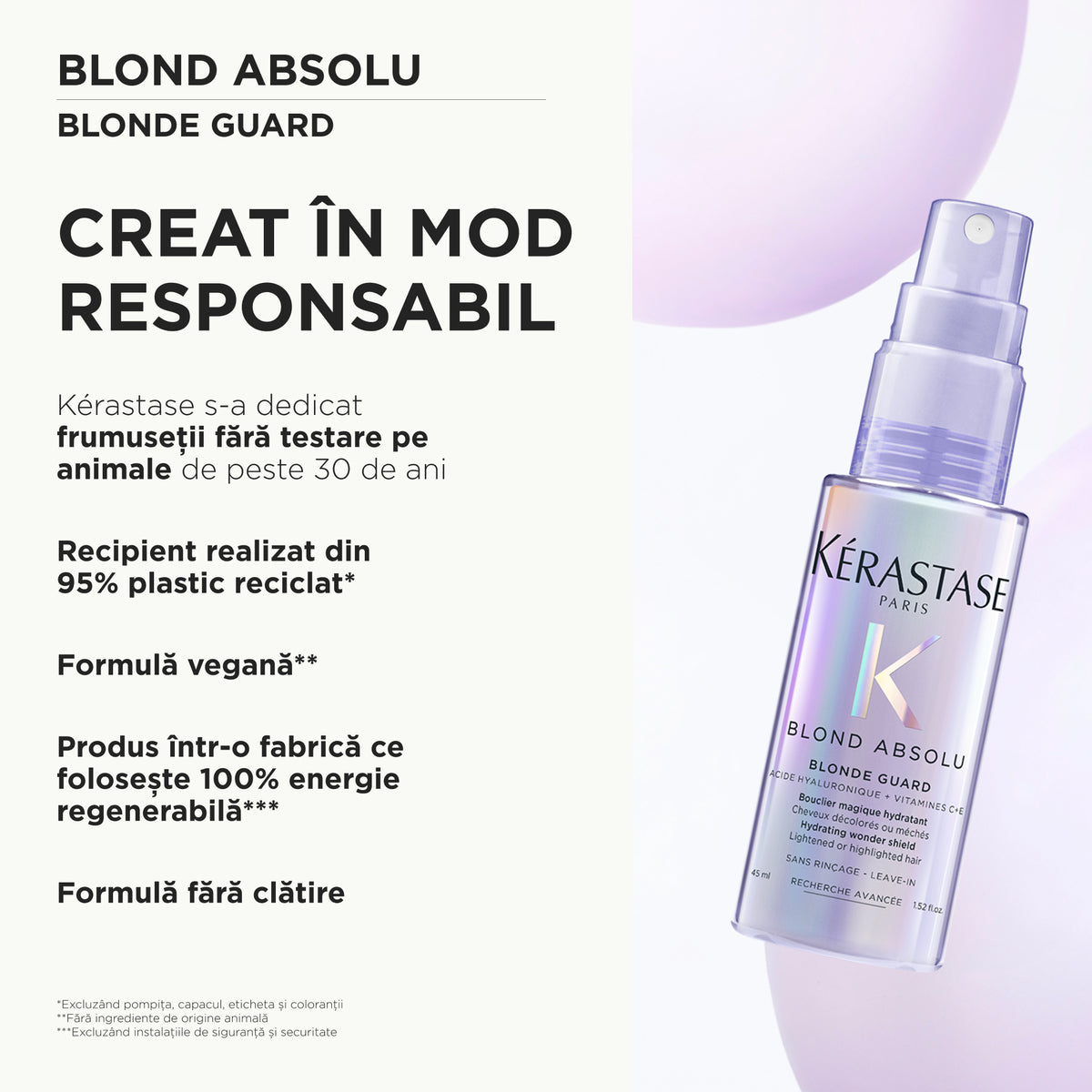 Kerastase Blond Absolu Blonde Guard Leave-In 45ml - Tratament Leave-In