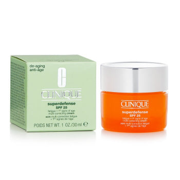 Clinique Superdefense SPF 25 Fatigue and 1St Signs Of Age Multi Correcting Cream - Beauty Lounge