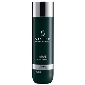 System Professional Man Silver Shampoo 250ml - Sampon Pentru Par Grizonant