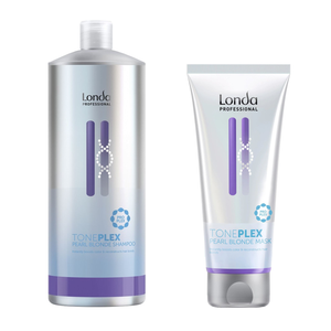 Set Londa Toneplex Pearl Blonde Sampon 1000ml si Masca 200ml