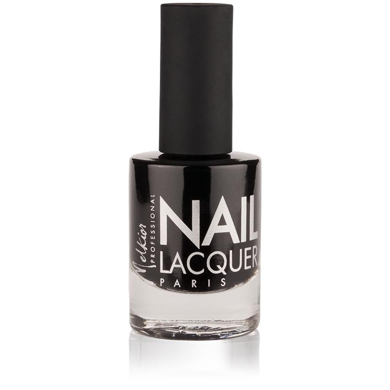 Melkior Oja Lucioasa Black Tattoo 15ml - Lac de Unghii Negru Intens si Luciu Puternic