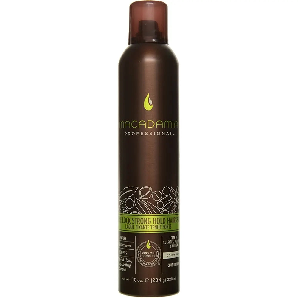 Macadamia Style Lock Strong Hold Hairspray - Fixativ cu Fixare Puternica 328ml