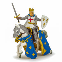 Încarcă imaginea în Galerie, Papo Personaje Istorice Figurina Saint Louis pe Cal
