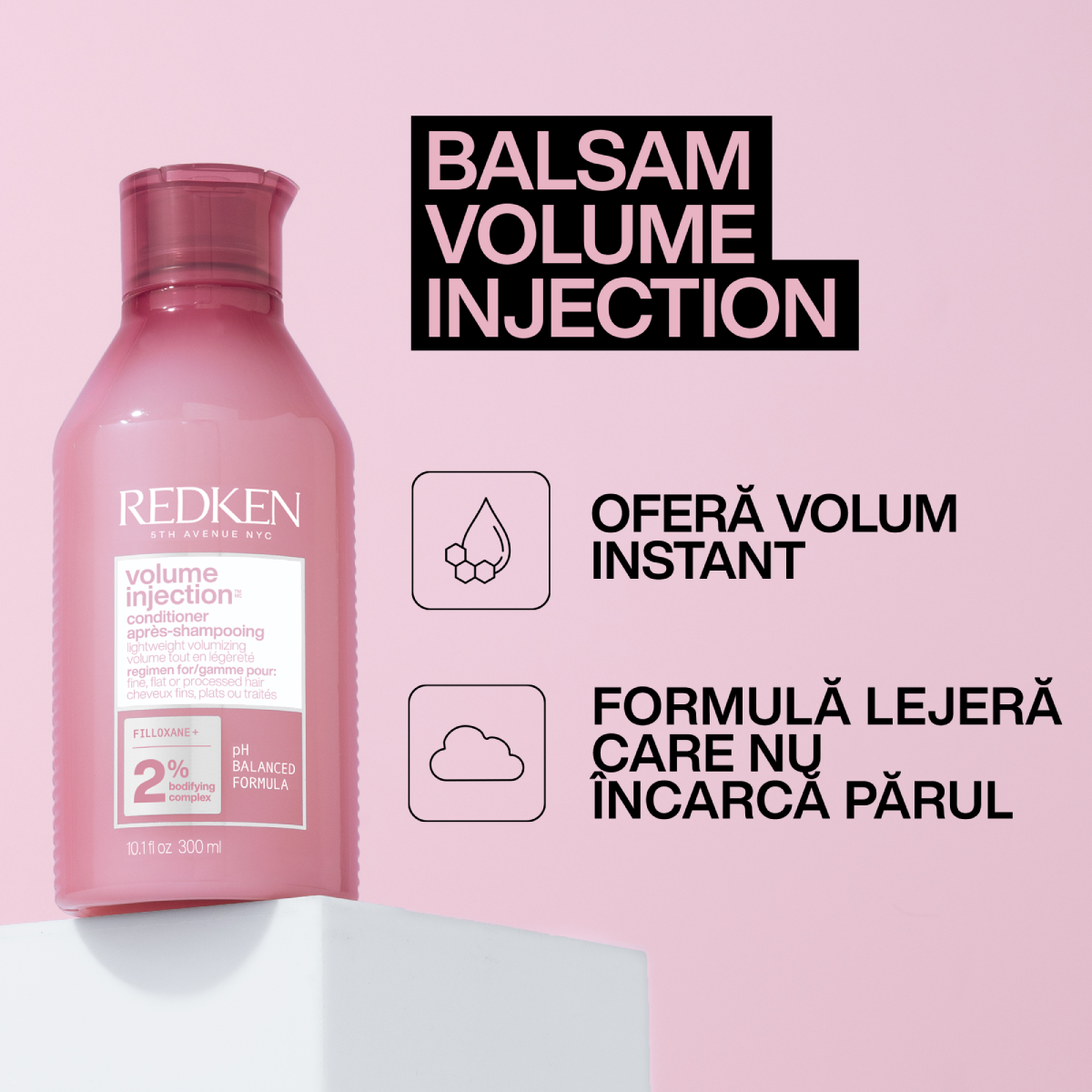 Redken Volume Injection - Set Pentru Volum - Beauty Lounge