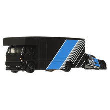 Încarcă imaginea în Galerie, Hot Wheels Transportator Sauber Mercedes C9 cu Masinuta Fleet Flyer
