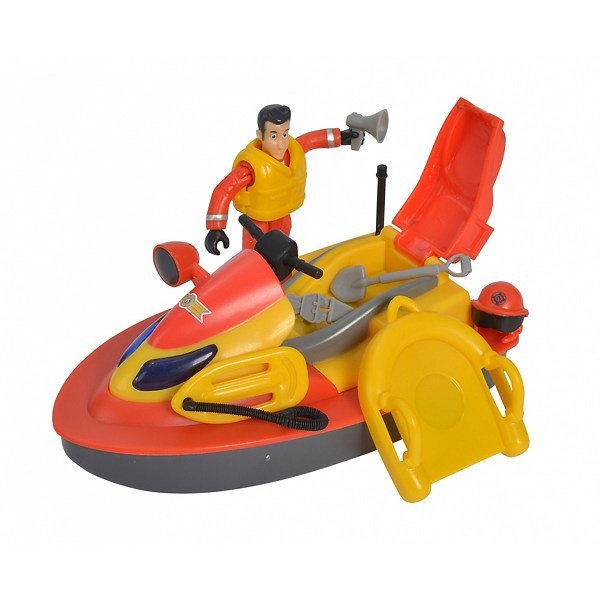 Simba Pompierul Sam Jetsky cu Roti si Figurina