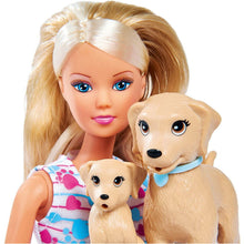 Încarcă imaginea în Galerie, Steffi Love Papusa Love cu Catelusii la Plimbare
