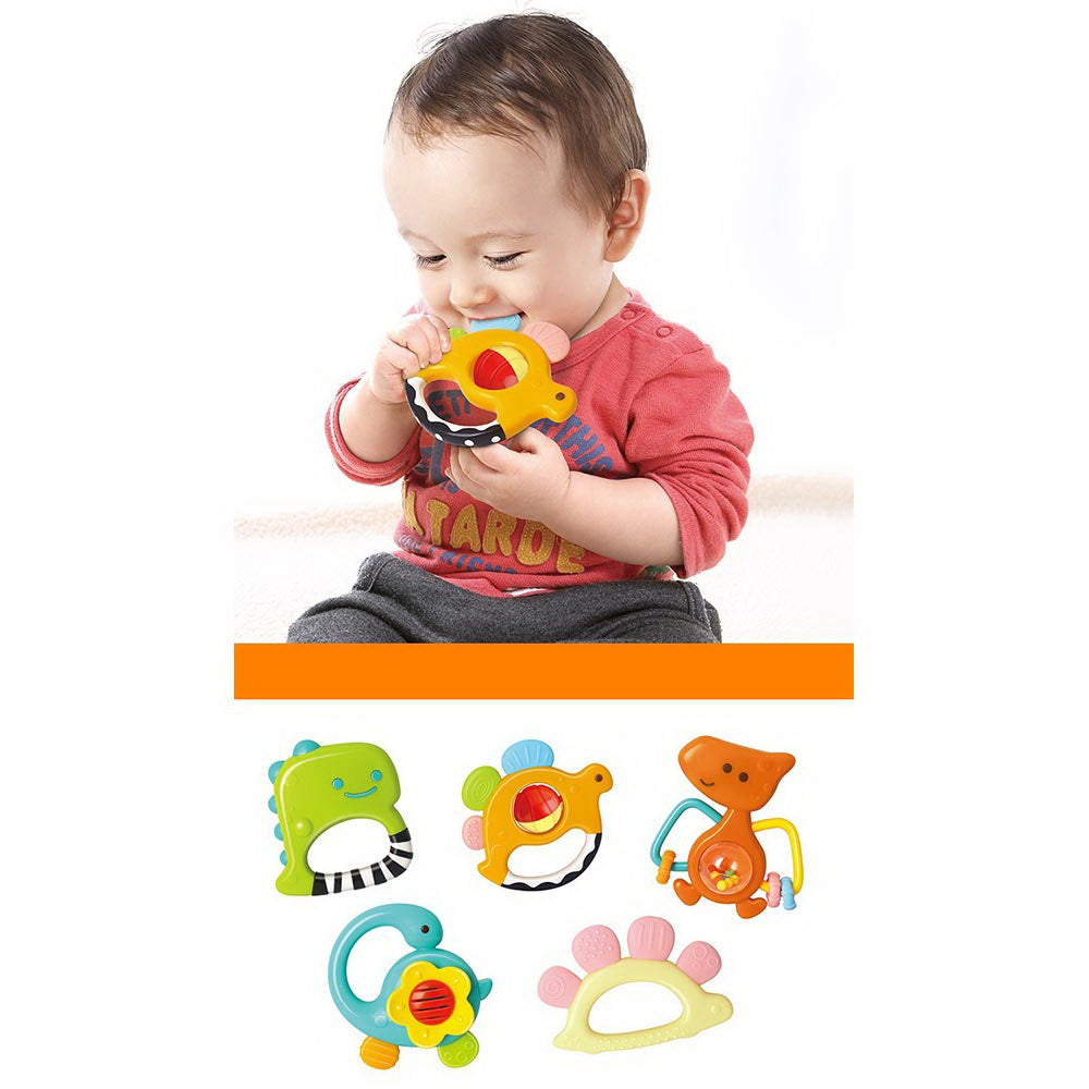 Hola Set 5 Zornaitori Dinozauri Multicolori