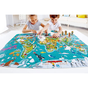 Hape Puzzle 2-In-1 Turul Lumii