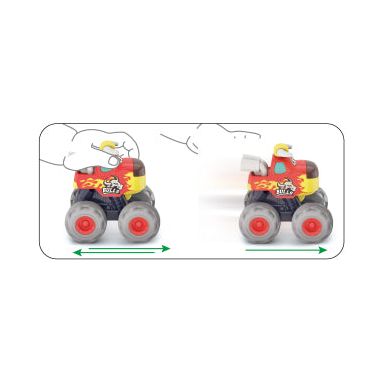 Hola Masinuta Bebe Monster Truck Taurasul Cel Furios