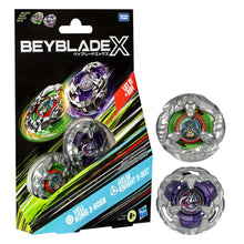 Încarcă imaginea în Galerie, Beyblade X Pachet Duo Yell Kong 3-60Gb si Helm Knight 5-80T
