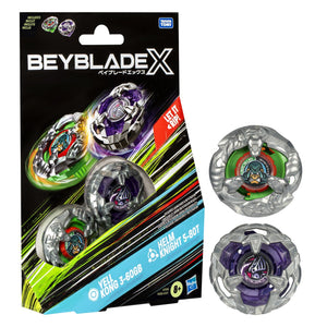 Beyblade X Pachet Duo Yell Kong 3-60Gb si Helm Knight 5-80T