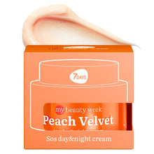 Încarcă imaginea în Galerie, 7DAYS Crema de Fata My Beauty Week Peach Velvet SOS Zi si Noapte 50ml - Pentru Ten Sensibil
