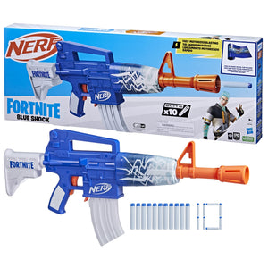 Nerf Blaster Fortnite Blue Shock