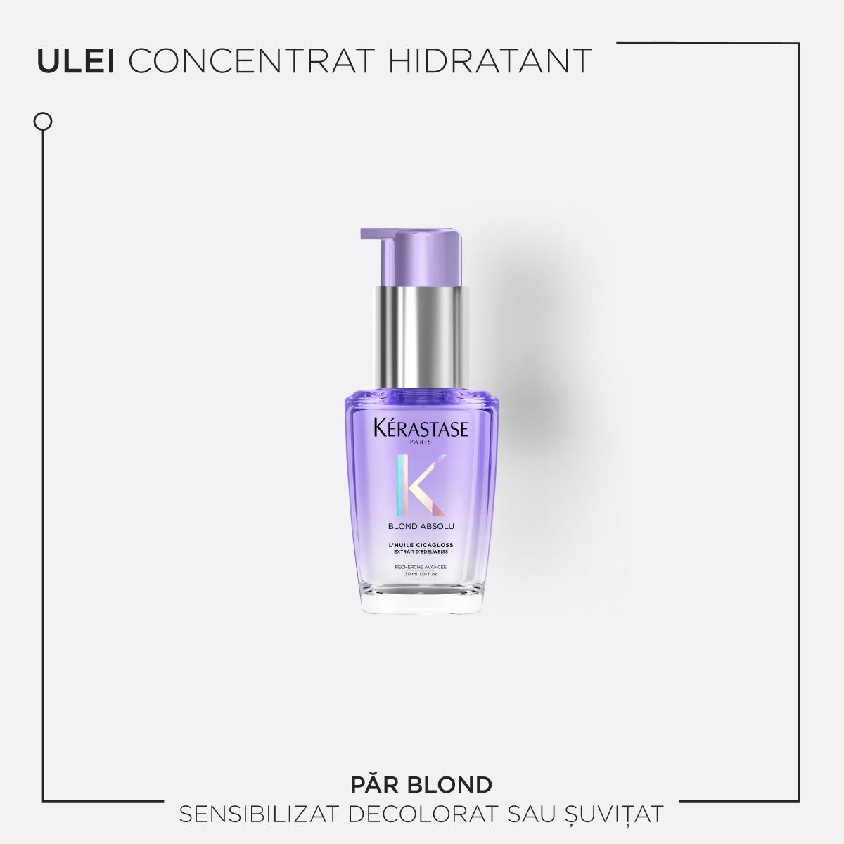 Kerastase Blond Absolu L'Huile Cicagloss - Ulei Pentru Par Blond 30ml - Beauty Lounge