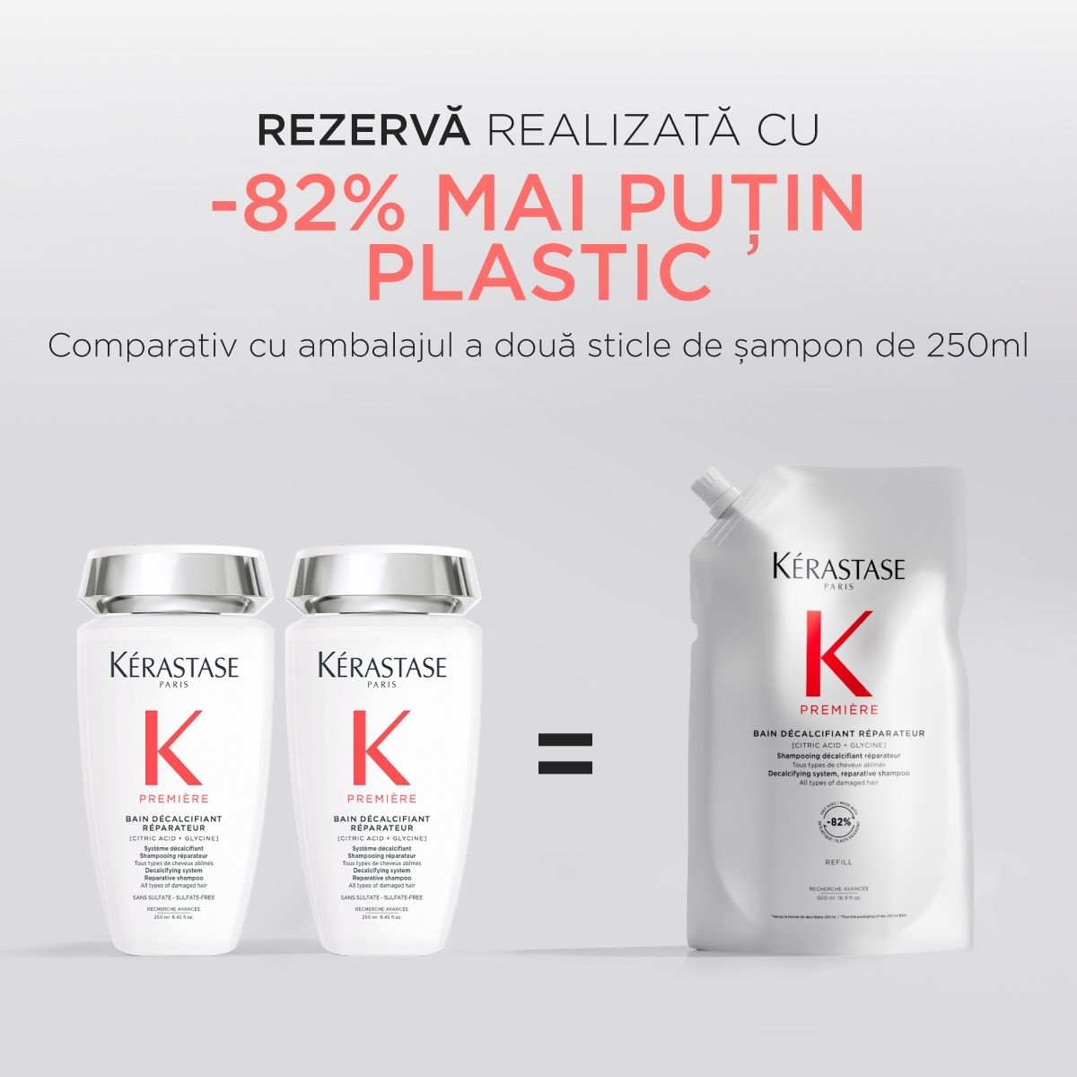 Kerastase Premiere Bain Decalcifiant Reparateur 500ml - Rezerva Sampon Reparator