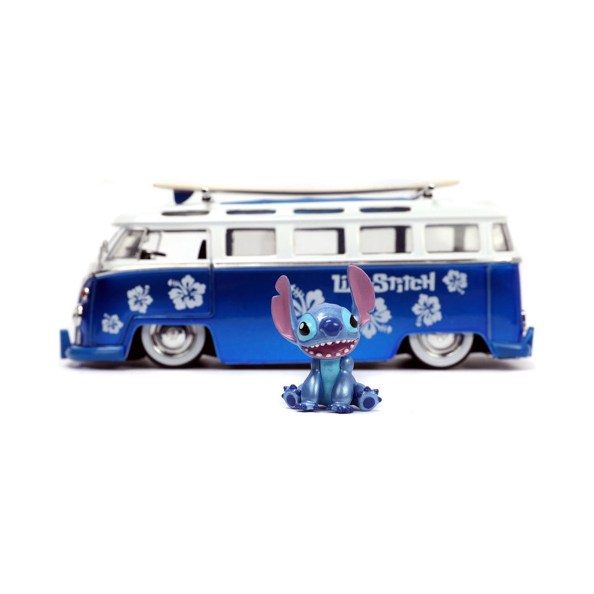 Jada Toys Autobuz Metalic si Figurina Stitch