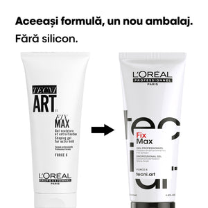 L'Oreal Professionnel Tecni Art Fix Max Gel Pentru Structura Si Extra-Fixare 200ml