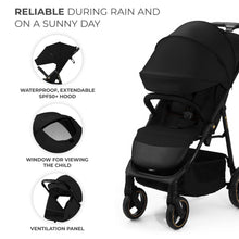 Încarcă imaginea în Galerie, Kinderkraft Carucior Sport Trig3 Onyx Black
