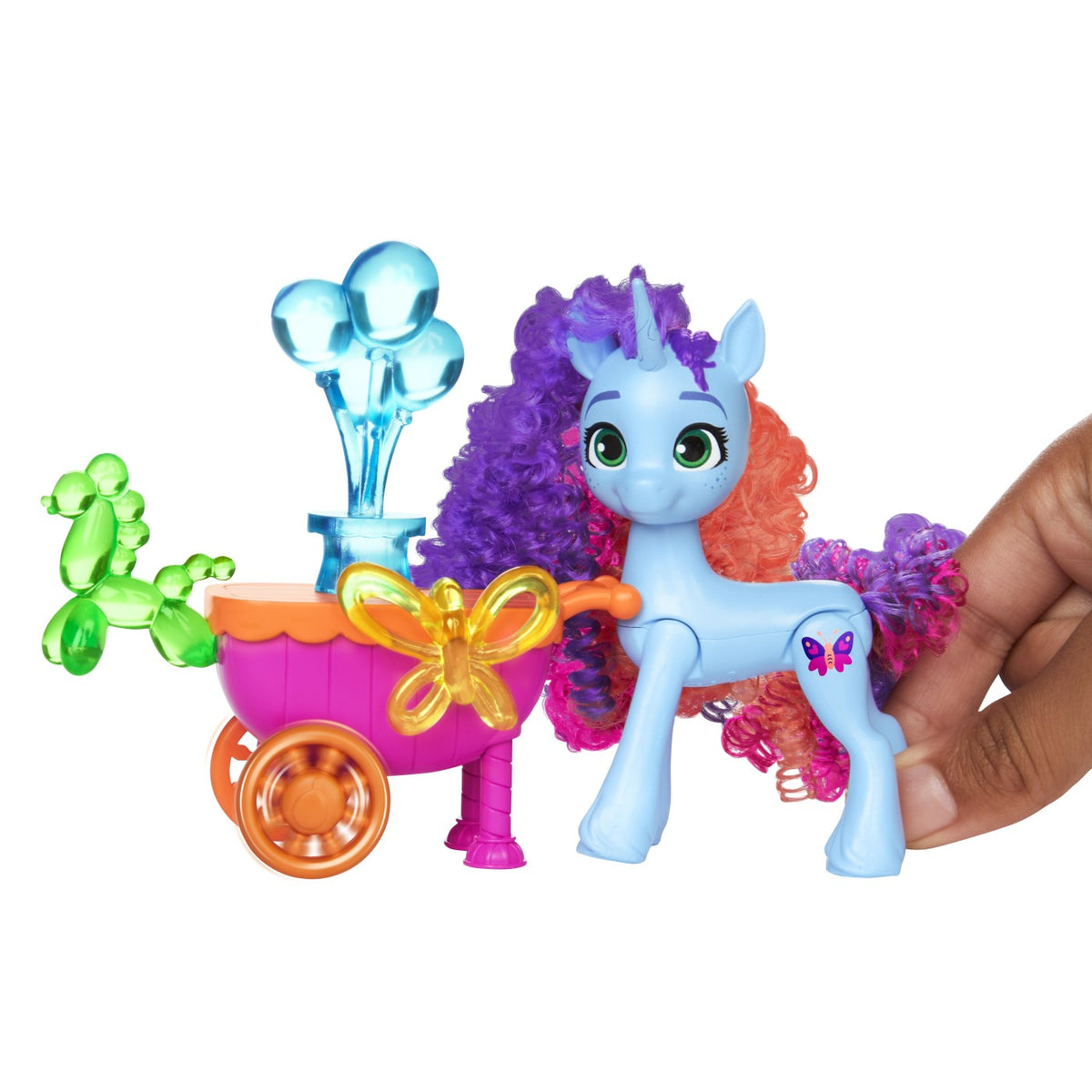 My Little Pony Misty Brightdawn Si Baloanele Set Figurina si 4 Accesorii