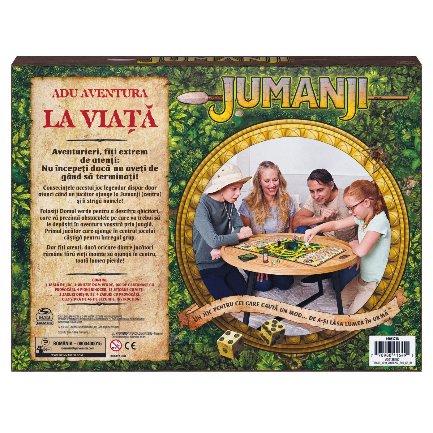 Joc Jumanji in Limba Romana