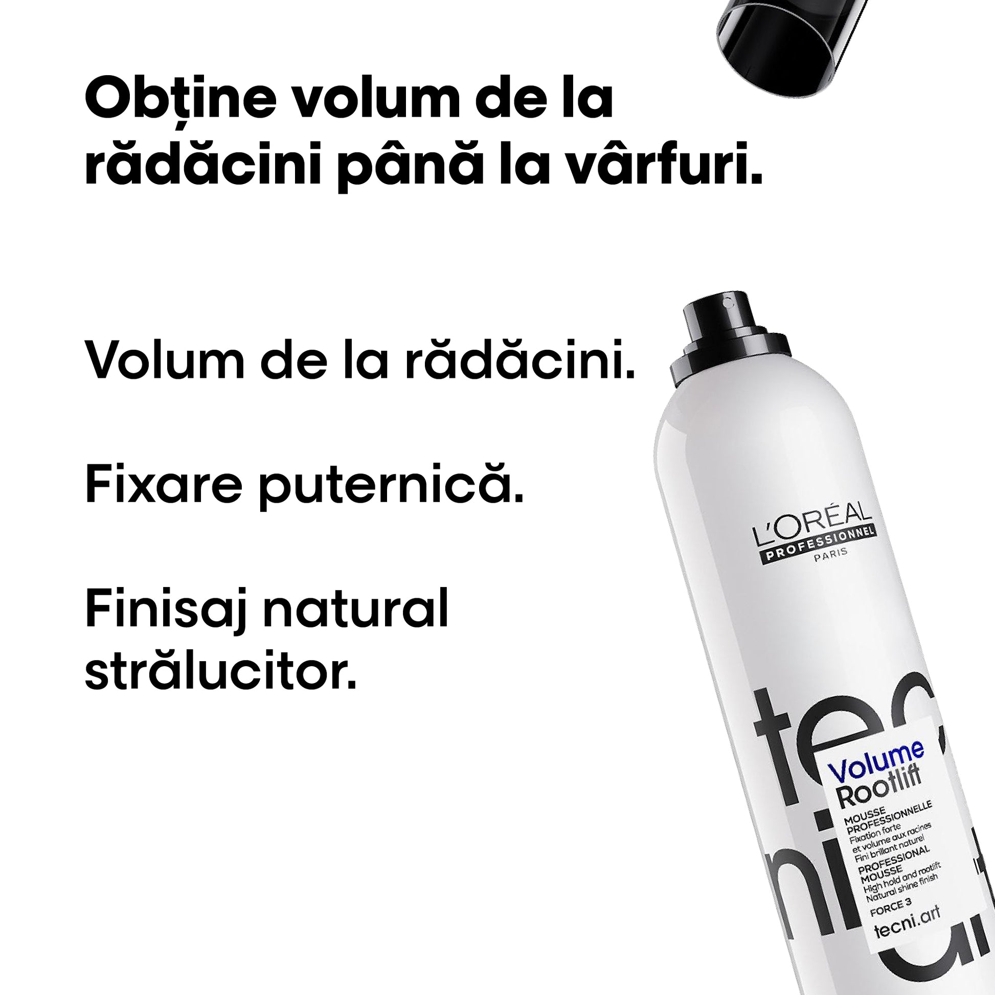 L'Oreal Professionnel Tecni Art Volume Lift Spuma Pentru Volum la Radacina 250ml - Beauty Lounge