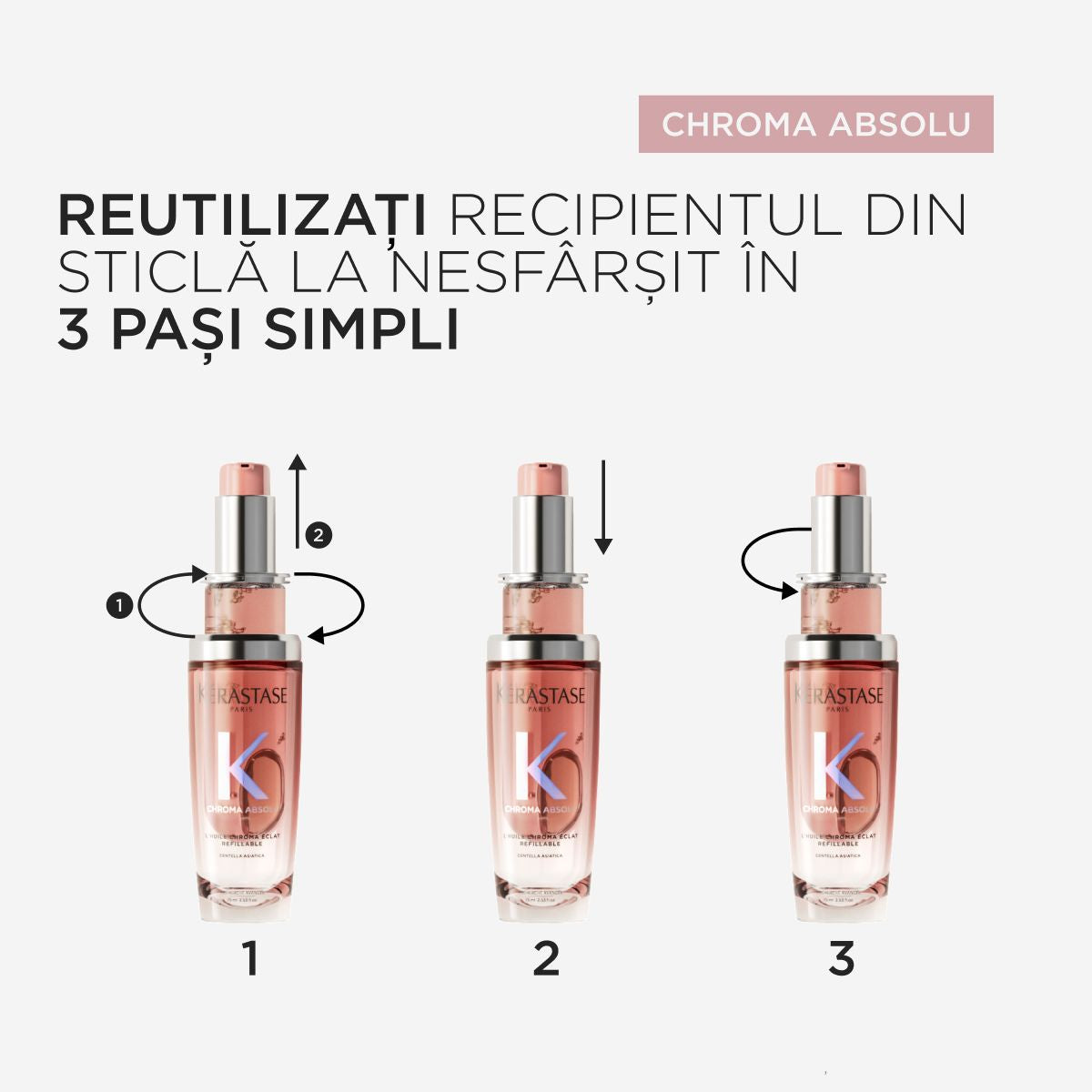 Kerastase L'Huile Chroma Eclat - Ulei Pentru Stralucire Reincarcabil 75ml - Beauty Lounge