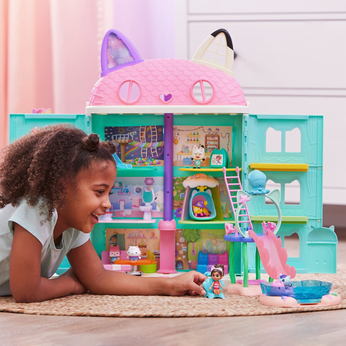 Gabbys Dollhouse Set de Joaca Piscina