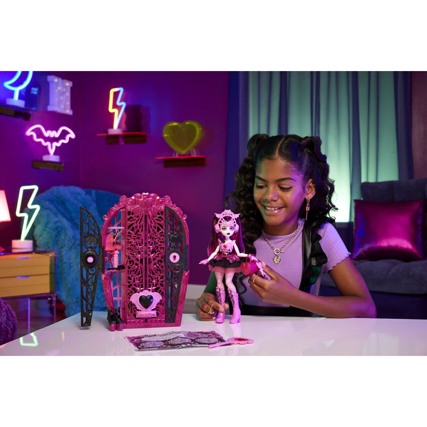 Monster High Skulltimate Secrets Papusa Draculaura