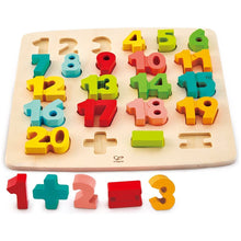 Încarcă imaginea în Galerie, Hape Puzzle Matematica Chunky
