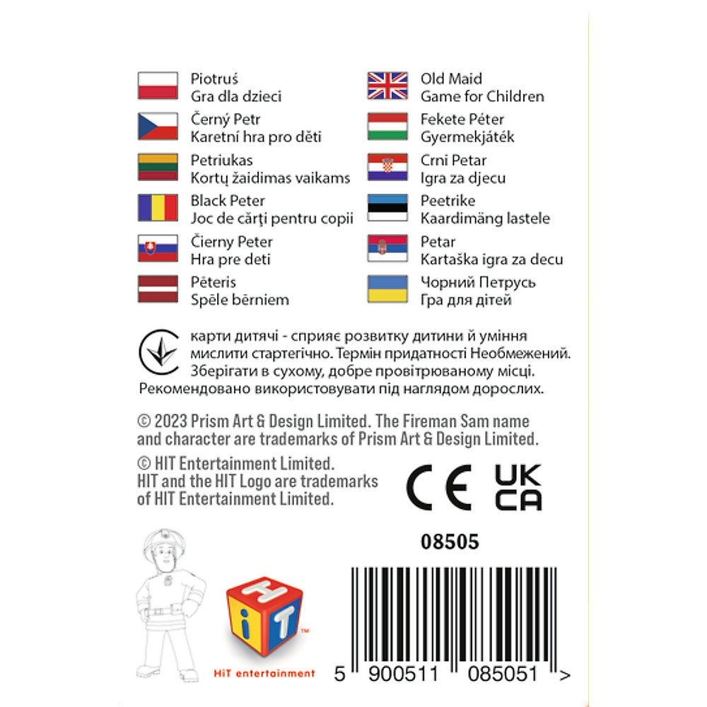 Joc de Carti Pacalici Pompierul Sam