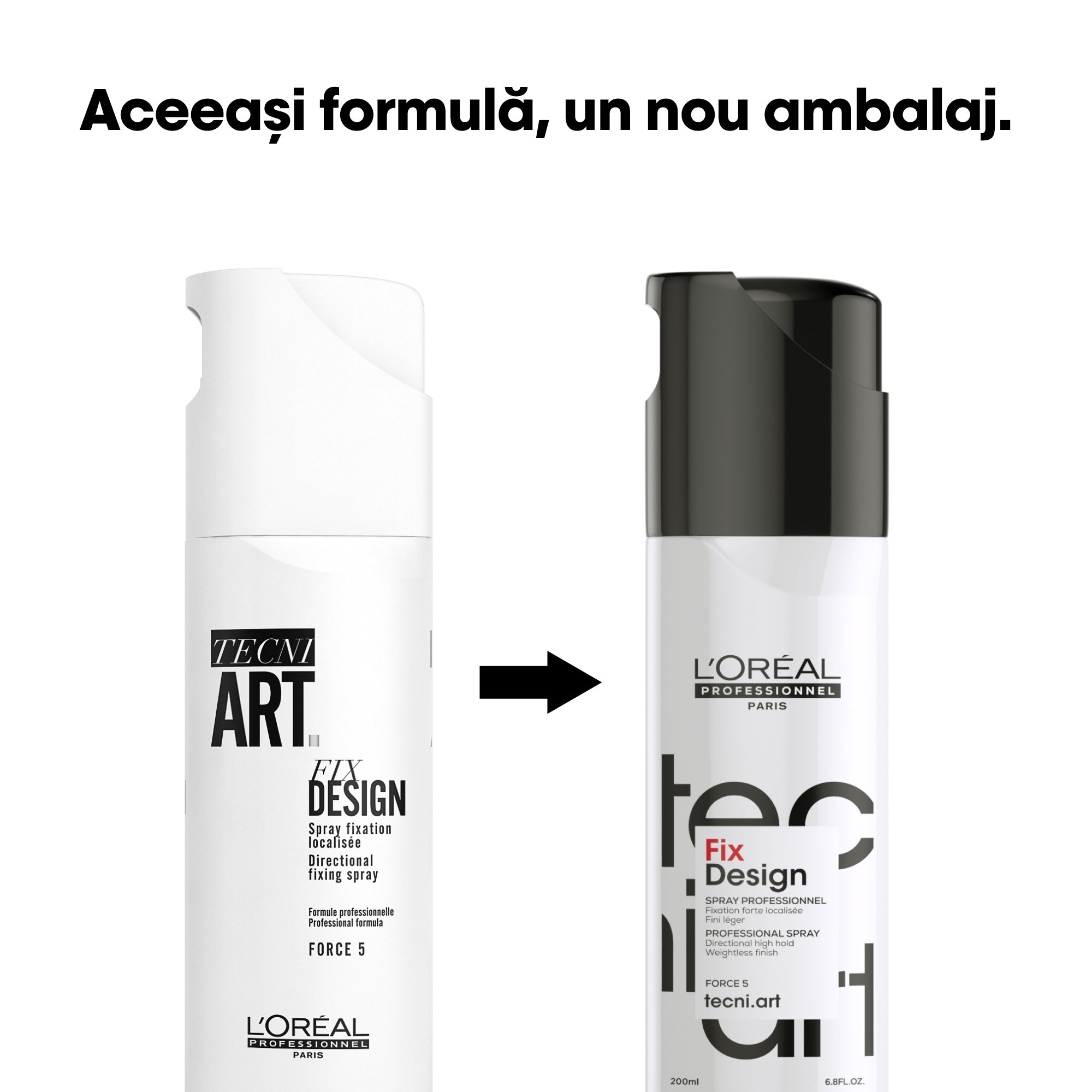 L'Oreal Professionnel Tecni Art Fix Design Spray Cu Fixare Localizata 200ml - Beauty Lounge
