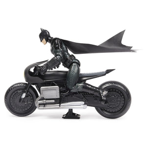 Batman Film Motocicleta lui Batman si Figurina 30cm