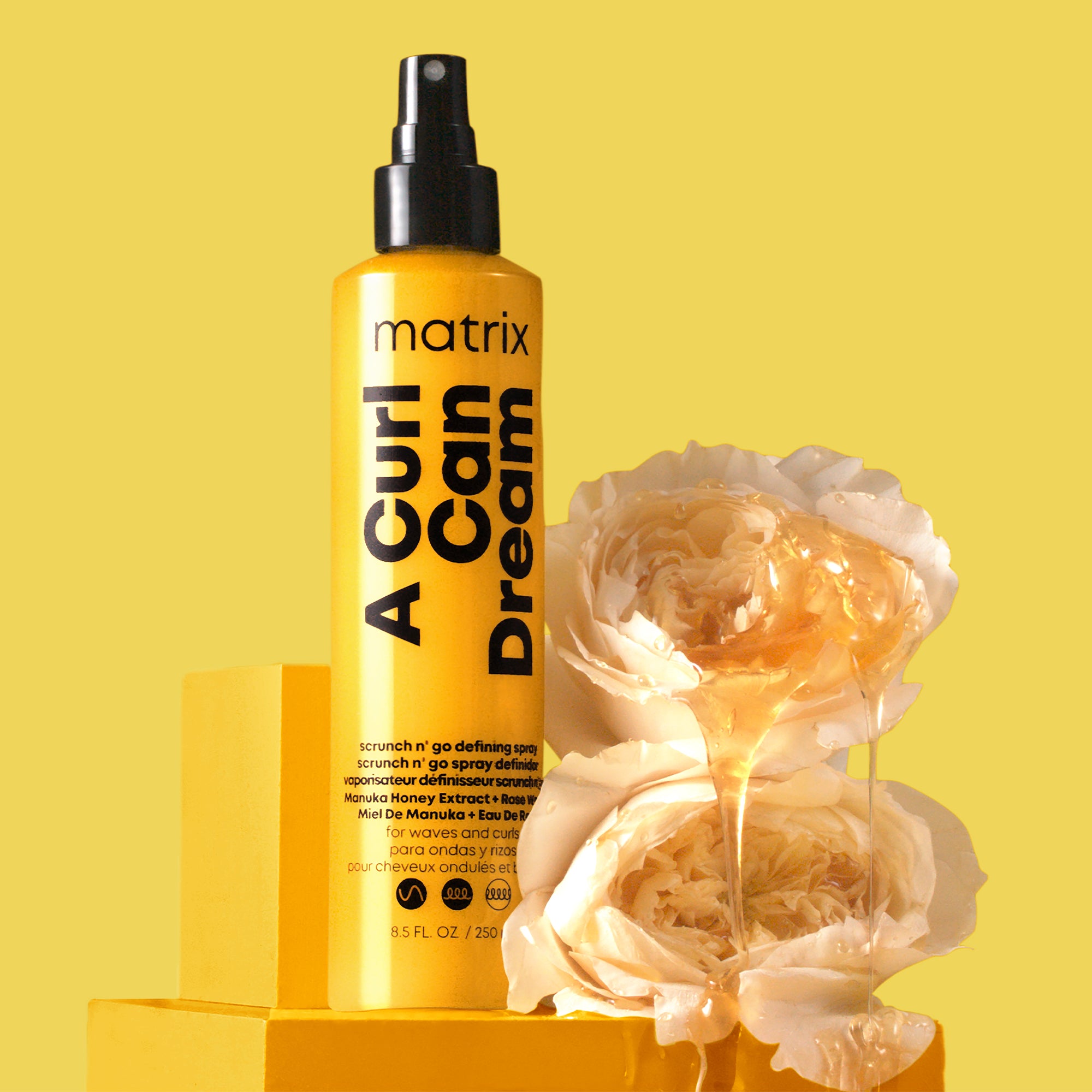 Matrix A Curl Can Dream Scrunch N'Go - Spray Leave-In Pentru Par Cret 250ml - Beauty Lounge