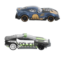 Încarcă imaginea în Galerie, Hot Wheels Set 2 Masinute Metalice Pull Back Muscle And Blown si Alpha Pursuit
