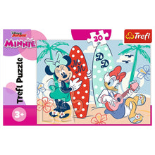 Încarcă imaginea în Galerie, Trfl Puzzle 30 Piese - Minnie Minnie La Plaja
