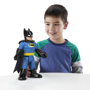 Fisher Price DC Super Friends Imaginext Batman Xl cu Costum Albastru