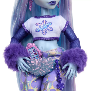 Monster High Papusa Abbey Bominable si Animalut Tundra