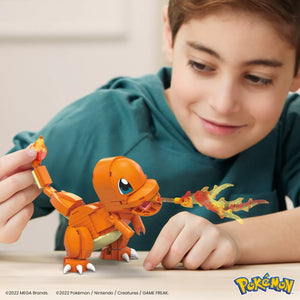 Pokemon Mega Construx Set de Constructie Charmander Salameche 180 Piese