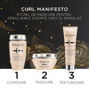 Kerastase Curl Manifesto Masque Holiday 2024 - Set Pentru Par Cret si Ondulat