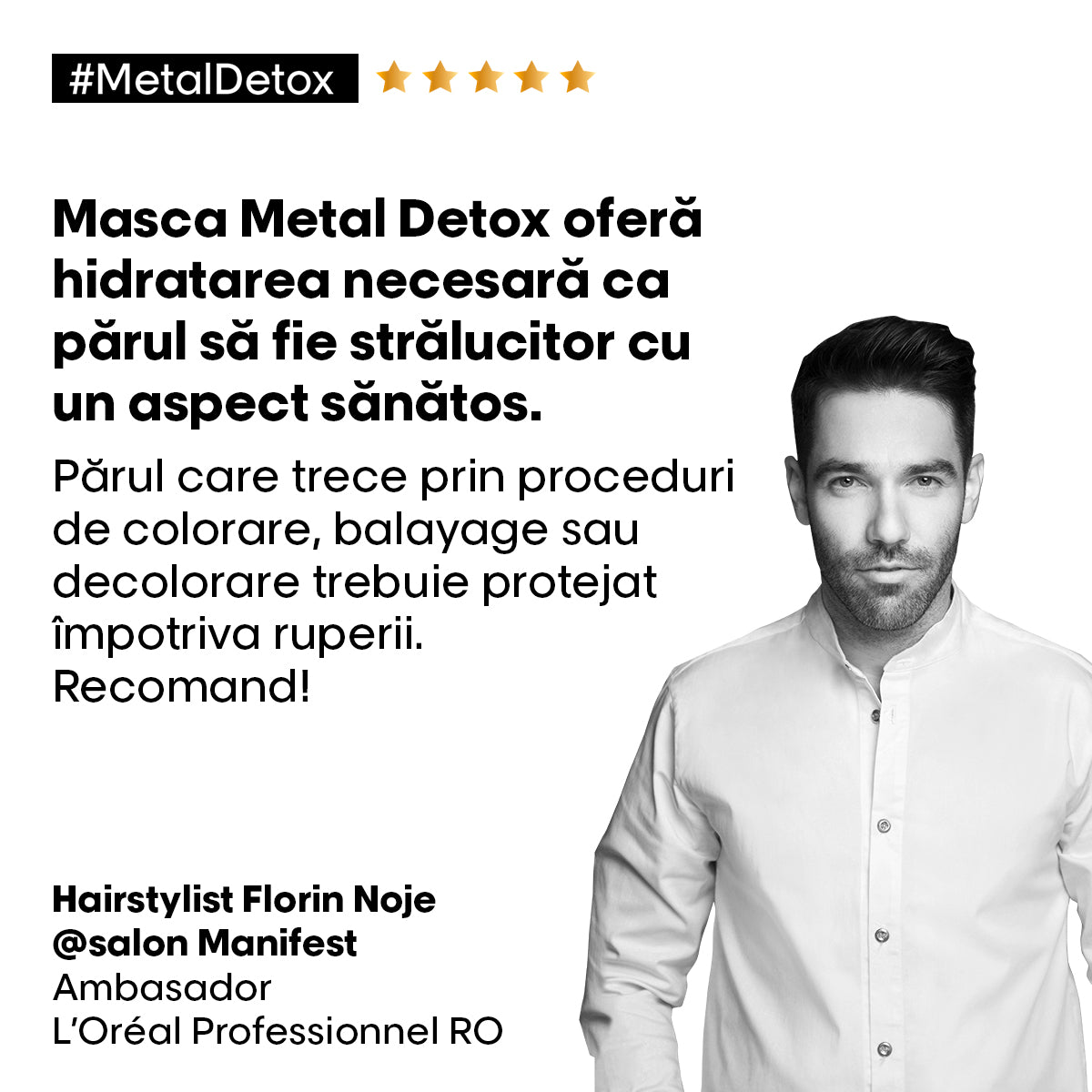L'Oreal Professionnel SE Metal Detox Masca 150ml