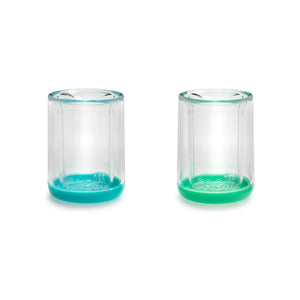 Melii Set 2 Pahare Copii Design Interior Urs Albastru and Verde