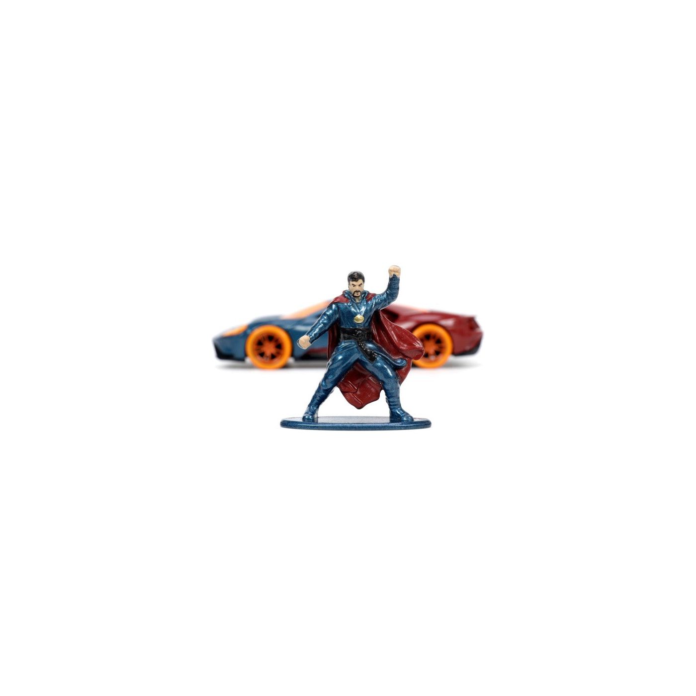 JadaToys Marvel Masinuta Metalica Ford GT si Figurina Metalica Doctor Strange