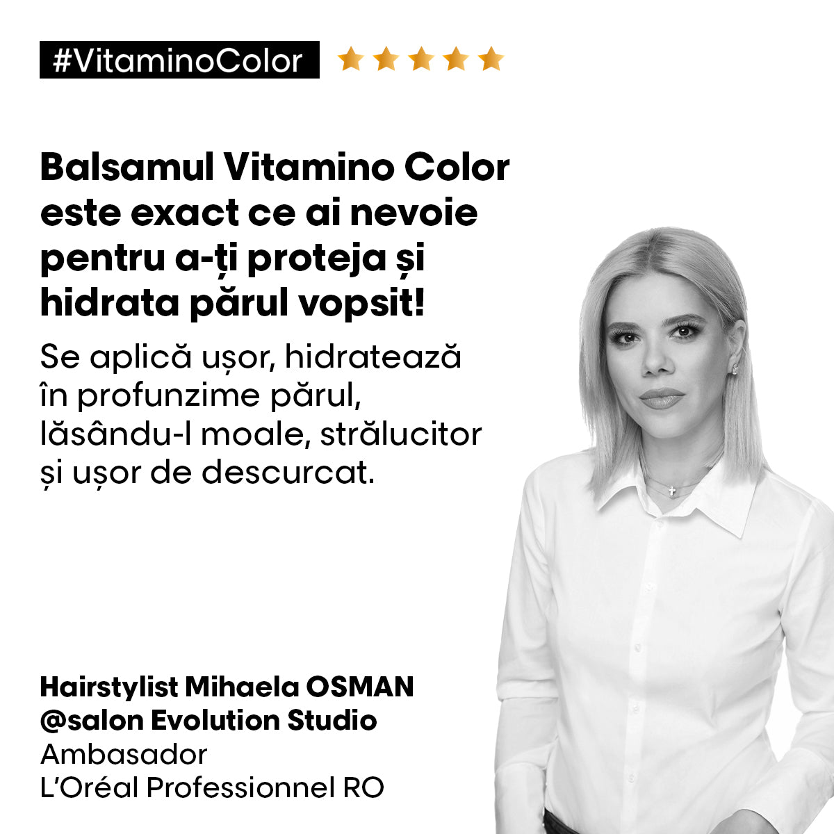 L'Oreal Professionnel SE Vitamino Color Resveratrol Balsam 200ml - Beauty Lounge