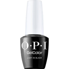 Încarcă imaginea în Galerie, OPI Gel Color Lac Semipermanent - Lady in Black 15ml
