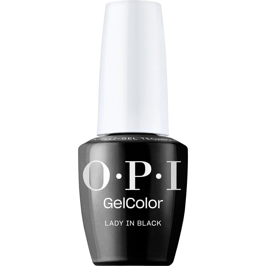 OPI Gel Color Lac Semipermanent - Lady in Black 15ml