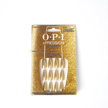 Încarcă imaginea în Galerie, OPI xPress-On Kit Unghii False cu Efect de Gel - Break the Gold - Long
